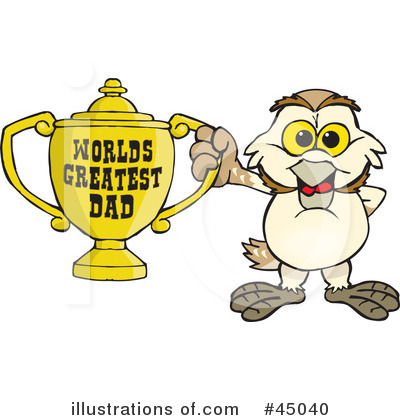Royalty-Free (RF) Fathers Day Clipart Illustration by Dennis Holmes Designs - Stock Sample #45040