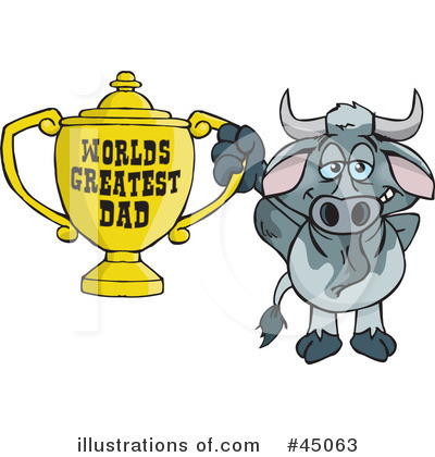 Royalty-Free (RF) Fathers Day Clipart Illustration by Dennis Holmes Designs - Stock Sample #45063