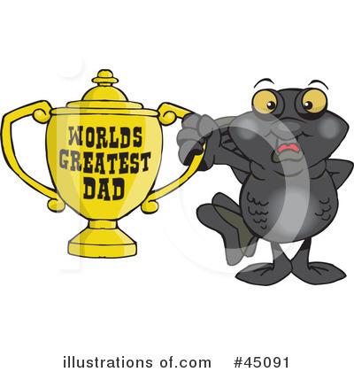 Royalty-Free (RF) Fathers Day Clipart Illustration by Dennis Holmes Designs - Stock Sample #45091
