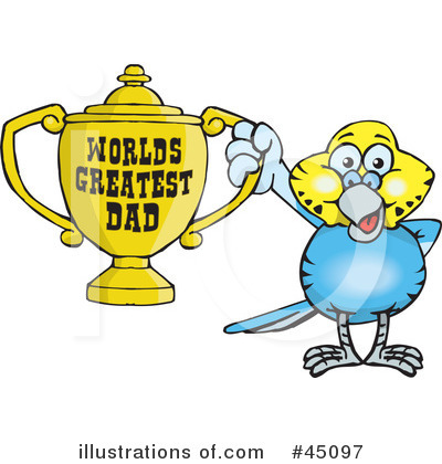 Royalty-Free (RF) Fathers Day Clipart Illustration by Dennis Holmes Designs - Stock Sample #45097
