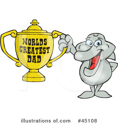 Royalty-Free (RF) Fathers Day Clipart Illustration by Dennis Holmes Designs - Stock Sample #45108