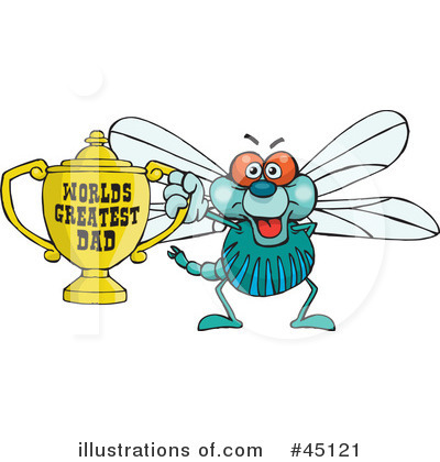 Dragonfly Clipart #45121 by Dennis Holmes Designs
