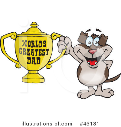 Royalty-Free (RF) Fathers Day Clipart Illustration by Dennis Holmes Designs - Stock Sample #45131