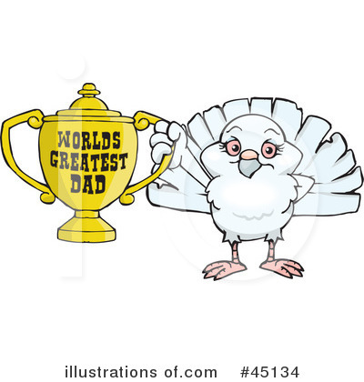 Royalty-Free (RF) Fathers Day Clipart Illustration by Dennis Holmes Designs - Stock Sample #45134