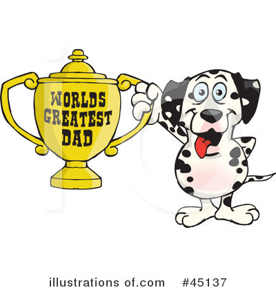 Royalty-Free (RF) Fathers Day Clipart Illustration by Dennis Holmes Designs - Stock Sample #45137