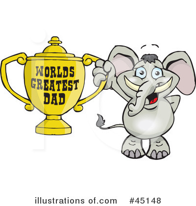 Royalty-Free (RF) Fathers Day Clipart Illustration by Dennis Holmes Designs - Stock Sample #45148