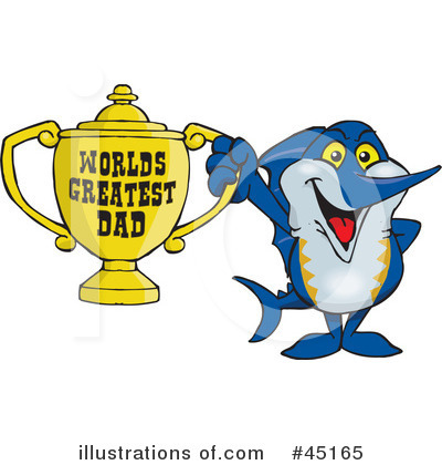 Royalty-Free (RF) Fathers Day Clipart Illustration by Dennis Holmes Designs - Stock Sample #45165