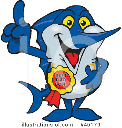 Fish Clipart #45179 by Dennis Holmes Designs