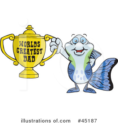 Royalty-Free (RF) Fathers Day Clipart Illustration by Dennis Holmes Designs - Stock Sample #45187