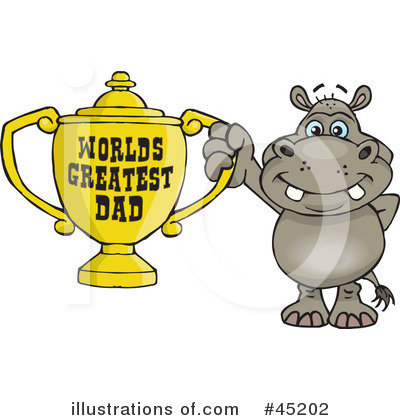 Royalty-Free (RF) Fathers Day Clipart Illustration by Dennis Holmes Designs - Stock Sample #45202