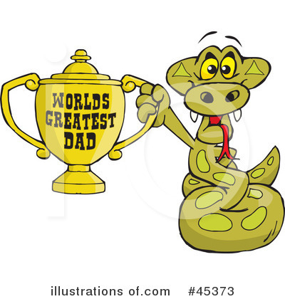 Royalty-Free (RF) Fathers Day Clipart Illustration by Dennis Holmes Designs - Stock Sample #45373