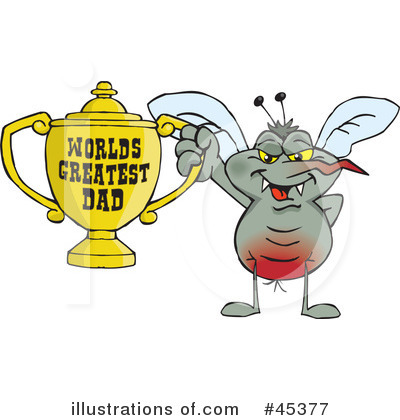 Royalty-Free (RF) Fathers Day Clipart Illustration by Dennis Holmes Designs - Stock Sample #45377