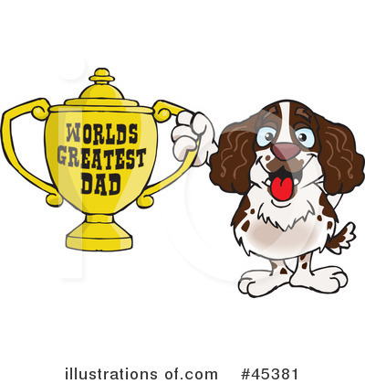 Royalty-Free (RF) Fathers Day Clipart Illustration by Dennis Holmes Designs - Stock Sample #45381