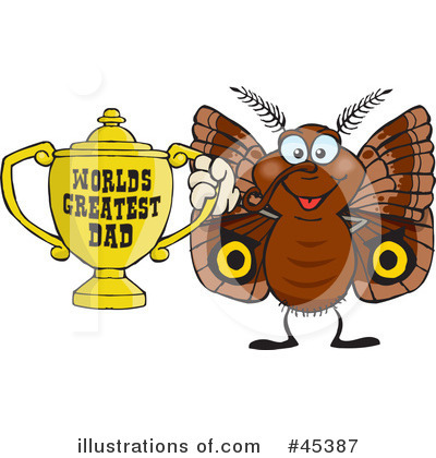 Moth Clipart #45387 by Dennis Holmes Designs