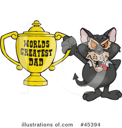 Royalty-Free (RF) Fathers Day Clipart Illustration by Dennis Holmes Designs - Stock Sample #45394
