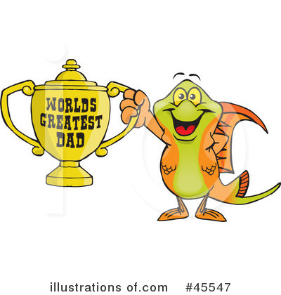 Royalty-Free (RF) Fathers Day Clipart Illustration by Dennis Holmes Designs - Stock Sample #45547