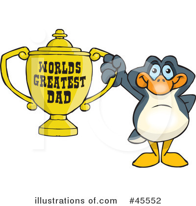 Penguins Clipart #45552 by Dennis Holmes Designs
