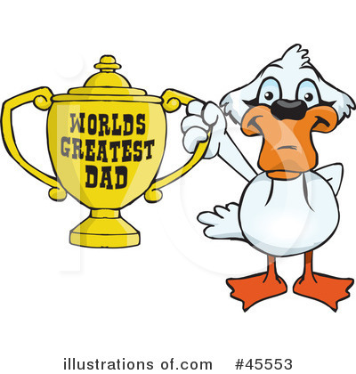 Royalty-Free (RF) Fathers Day Clipart Illustration by Dennis Holmes Designs - Stock Sample #45553