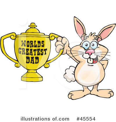 Royalty-Free (RF) Fathers Day Clipart Illustration by Dennis Holmes Designs - Stock Sample #45554