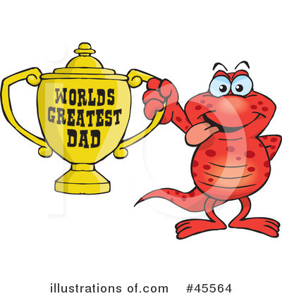 Royalty-Free (RF) Fathers Day Clipart Illustration by Dennis Holmes Designs - Stock Sample #45564