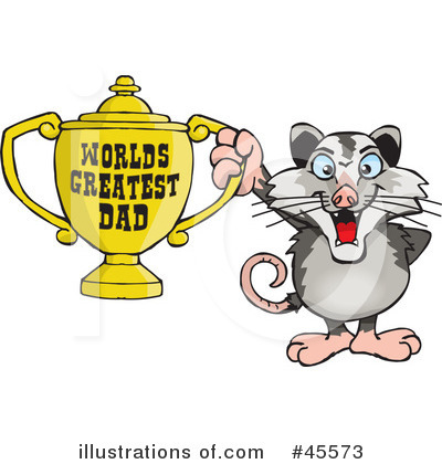 Royalty-Free (RF) Fathers Day Clipart Illustration by Dennis Holmes Designs - Stock Sample #45573