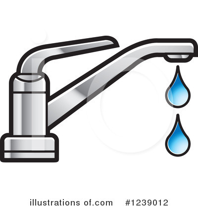 Royalty-Free (RF) Faucet Clipart Illustration by Lal Perera - Stock Sample #1239012