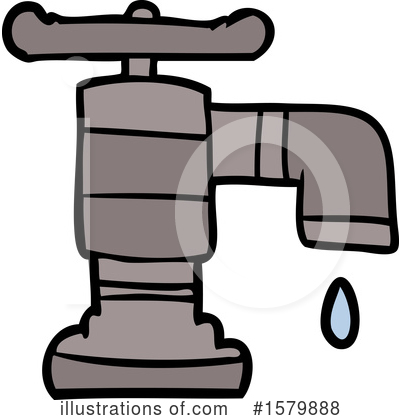 Royalty-Free (RF) Faucet Clipart Illustration by lineartestpilot - Stock Sample #1579888