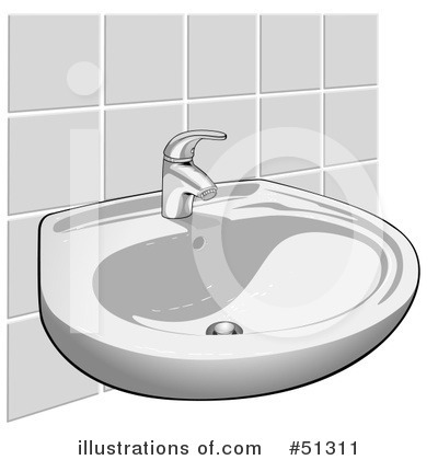 Royalty-Free (RF) Faucet Clipart Illustration by dero - Stock Sample #51311