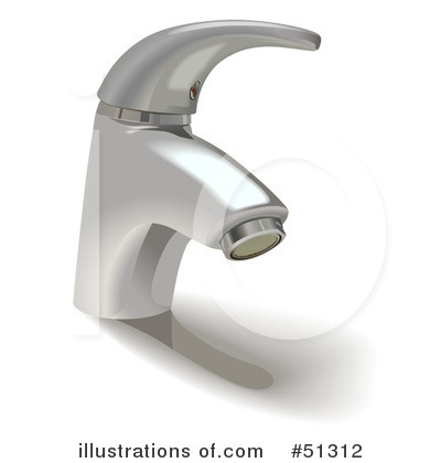 Royalty-Free (RF) Faucet Clipart Illustration by dero - Stock Sample #51312