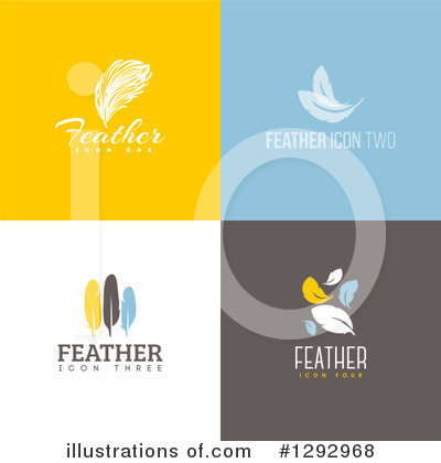 Royalty-Free (RF) Feather Clipart Illustration by elena - Stock Sample #1292968