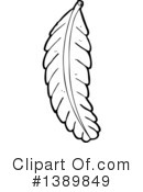 Feather Clipart #1389849 by lineartestpilot