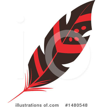 Royalty-Free (RF) Feather Clipart Illustration by Cherie Reve - Stock Sample #1480548