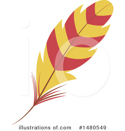 Feather Clipart #1480549 by Cherie Reve