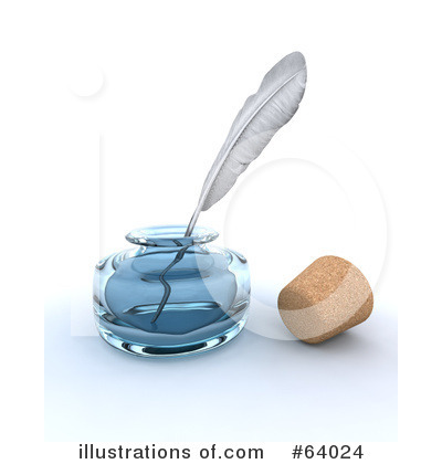 Quill Clipart #64024 by KJ Pargeter