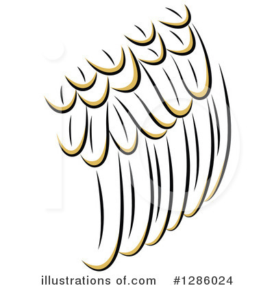 Feather Clipart #1286024 by Cherie Reve