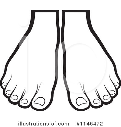 Foot Clipart #1146472 by Lal Perera