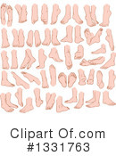 Feet Clipart #1331763 by Liron Peer