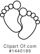 Feet Clipart #1440189 by ColorMagic