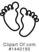 Feet Clipart #1440190 by ColorMagic
