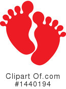 Feet Clipart #1440194 by ColorMagic