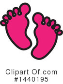 Feet Clipart #1440195 by ColorMagic