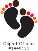 Feet Clipart #1440199 by ColorMagic