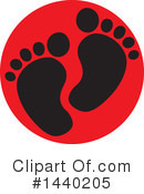 Feet Clipart #1440205 by ColorMagic