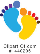 Feet Clipart #1440206 by ColorMagic
