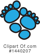 Feet Clipart #1440207 by ColorMagic