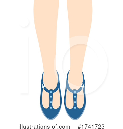 Sandals Clipart #1741723 by BNP Design Studio