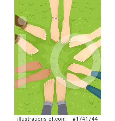 Royalty-Free (RF) Feet Clipart Illustration by BNP Design Studio - Stock Sample #1741744