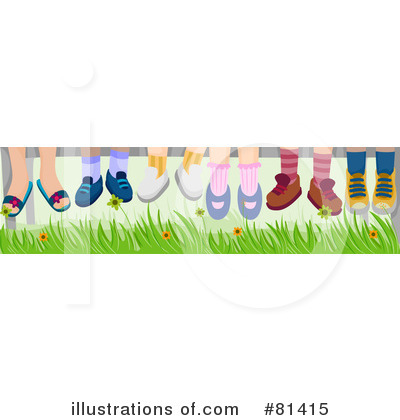 Royalty-Free (RF) Feet Clipart Illustration by BNP Design Studio - Stock Sample #81415