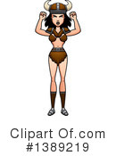 Female Barbarian Clipart #1389219 by Cory Thoman