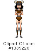 Female Barbarian Clipart #1389220 by Cory Thoman